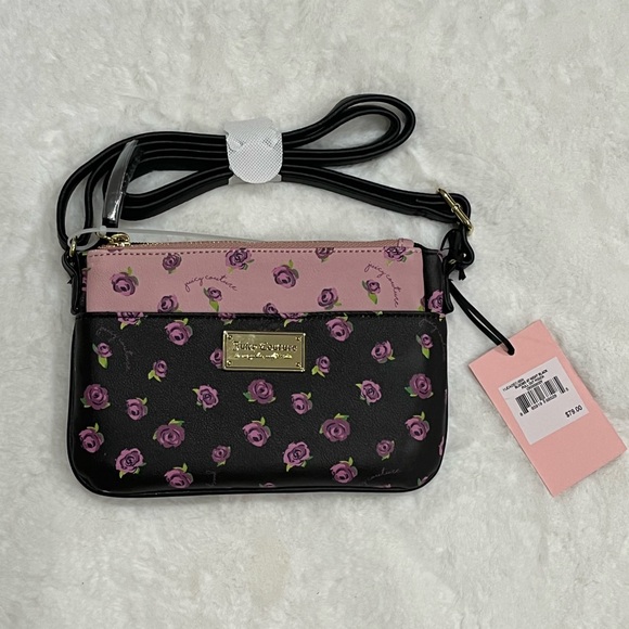 SOLD ✨ Juicy Couture Crossbody & Pouch 💜☁️ - Picture 2 of 2